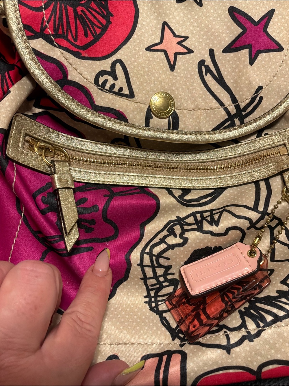 Coach POPPY Kyra Floral Backpack - Women Bags - Picture 7 of 9